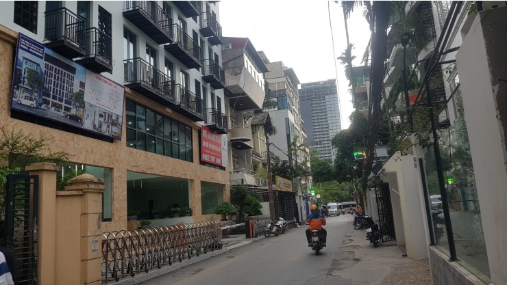 Bán nhà 9 tầng mặt phố Tây Hồ Quảng An Hà Nội kinh doanh trên 90 tỷ.