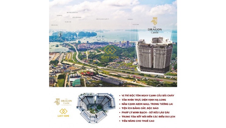 Sở hữu căn hộ view biển, cạnh TTTM Aeon Mall Hạ Long chỉ từ 350 triệu. Sở hữu lâu dài.