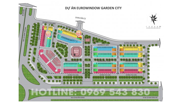 Chính chủ cần bán căn nhà phố 2 mặt tiền dự án Eurowindow
