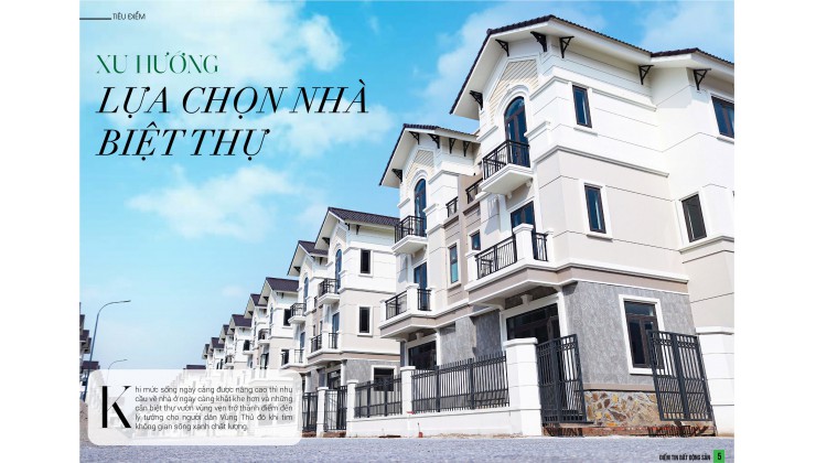 Cực phẩm giới hạn trong trung tâm đại đô thị 160ha. Giá trị sử dụng cực lớn