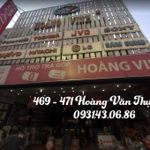 Bán Nhà 469-471 Hoàng Văn Thụ Phường 14 Quận Tân Bình......