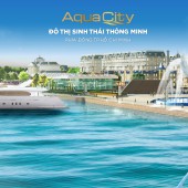 Nhà phố Aqua City, Chủ đầu tư Novaland, trung tâm thành phố Biên Hòa, thiết kế 1 trệt 2 lầu, diện tích 120m2, giá chỉ từ 1,5 tỷ