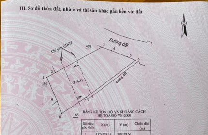 Bán Lô Đất Mặt Đường Tỉnh Lộ 9 - Cam Phước Tây, Cam Lâm, Khánh Hòa