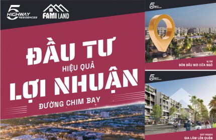 Phân phối nhà liền kề, shophouse dự án TQ5 (Highways Recidences) Trâu Qùy - Gia Lâm