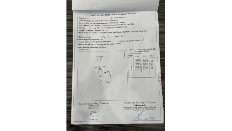 ĐẤT CHÍNH CHỦ BÁN CHỈ 6,5TR/M2, CÒN THƯƠNG LƯỢNG VỚI KHÁCH THIỆN CHÍ