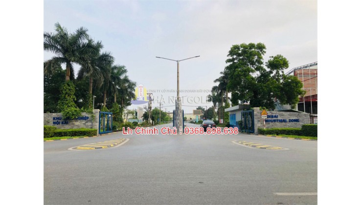 bán đất nền sóc sơn, Đối diện kcn Nội Bài, view cánh đồng siêu đẹp!
