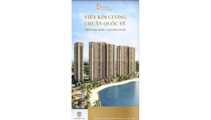 Cuộc sống wellness chuẩn quốc tế khi MUA NGAY CĂN HỘ U39.2.2521 - Masteri West Heights tại Vinhomes Smart City !