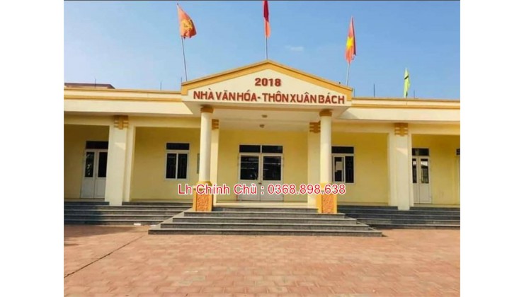 Đối diện 3 KCN lớn nhất Sóc Sơn. Cần bán 83m2 Xuân Bách - Quang Tiến. view cánh đồng thơ mộng!