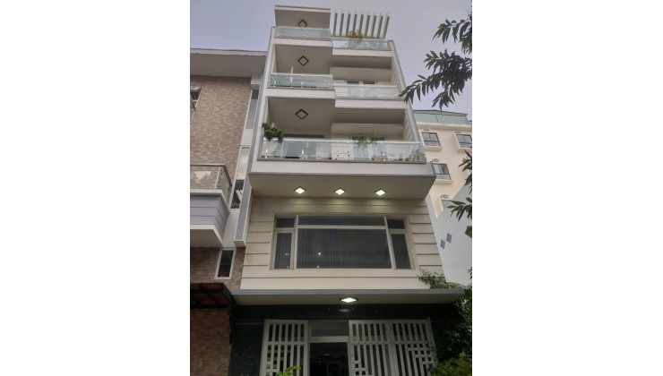 Bán nhà 5 tầng khu biệt thự giá rẻ quận 7. 60m2 5x12. chỉ 9.2 tỷ. xh ngủ trong nhà