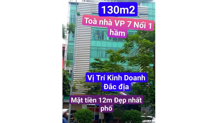 Bán tòa nhà 8 tầng mặt phố Xã Đàn  mặt tiền 12m 0909858789