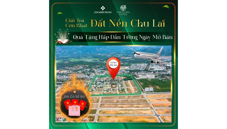 Hot Hot ! Đất Núi Thành gần sân bay Chu Lai hạ tầng 100% có sổ đỏ