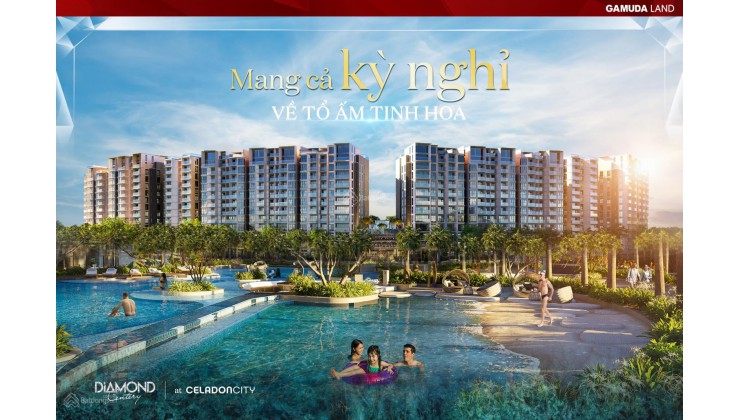 Resort biển nhân tạo ngay cạnh TTTM Aeon Tân Phú Diamond Centery - Celadon City