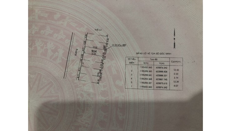 Chính chủ bán lô đất  50m2, full thổ cư tại Long Phước, Quận 9, HCM