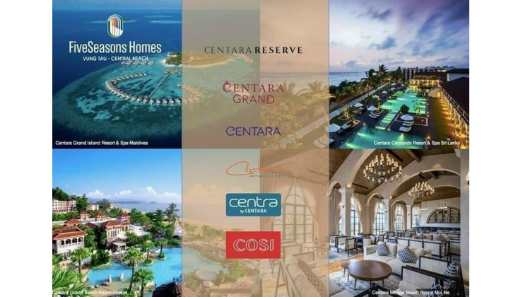 Tt trước chỉ 15% sở hữu ngay căn hộ cao cấp FiveSeasons Homes Vũng Tàu Central Beach