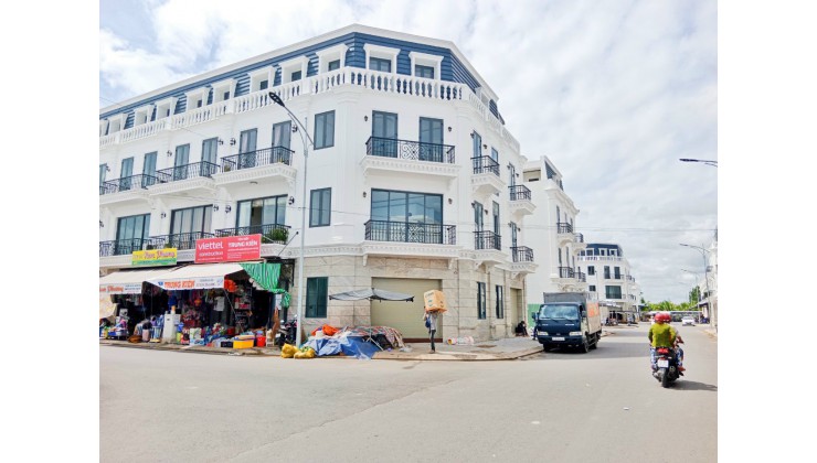 Bán Shophouse mặt tiền chợ Thới Lai -  4 khu chợ dang hoạt động sầm uất - đầu tư sinh lời cao