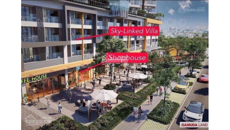 Cơ hội mua căn cuối từ CDT Celadon City. Bán P1.2.02 Sky Link Villa 3 phòng ngủ 179m2- Giá 9.6 tỷ