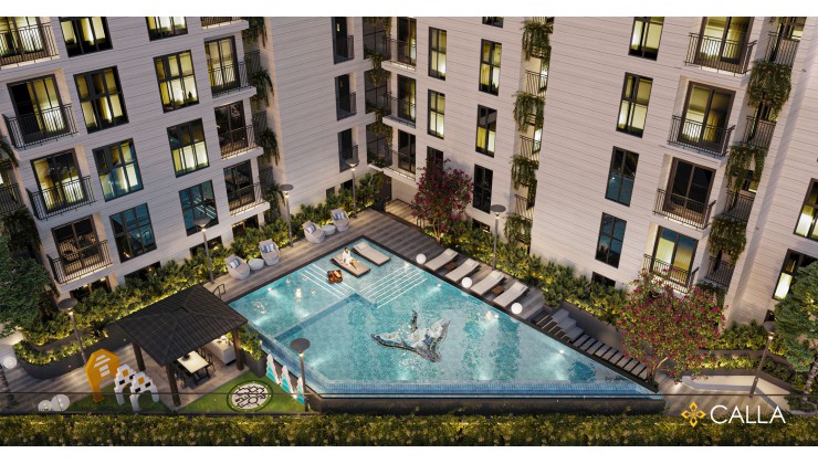 Bán căn hộ Calla Apartment view biển, có sân vườn được sử dụng riêng, 0901.9288.52