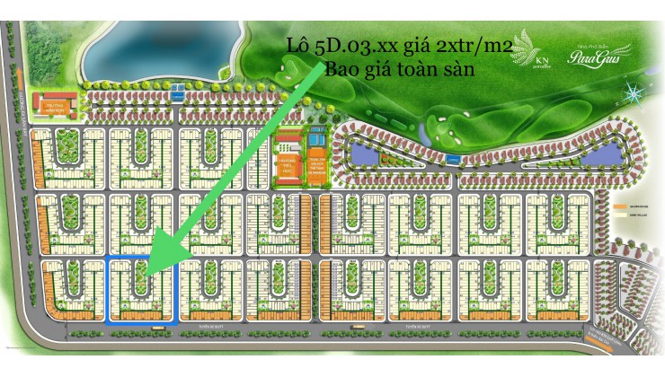 Kn Paradise - Cam Ranh ( bán nền giá 23,5tr)