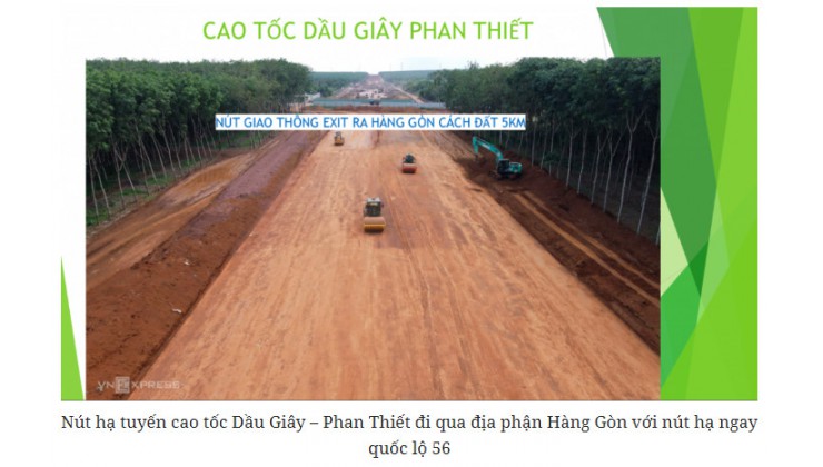 Bán đất 1044.6 m2 full ONT ngay ấp đồi Rìu xã Hàng Gòn, TP Long Khánh, Đồng Nai.