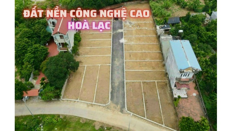 CHÍNH CHỦ CẦN TIỀN BÁN LÔ ĐẤT NẰM SÁT KHU CÔNG NGHỆ CAO HÒA LẠC