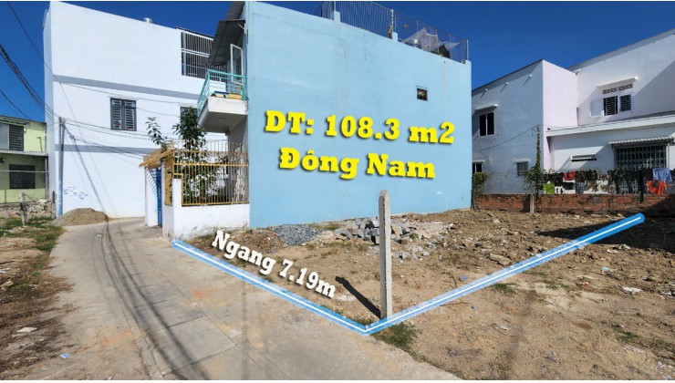 BÁN ĐẤT VĨNH NGỌC, NHA TRANG 108M2 HẺM LƯƠNG ĐÌNH CỦA