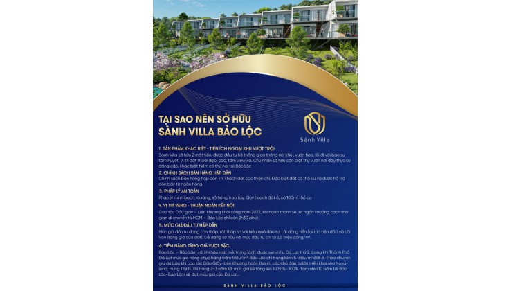 sanh villa _ ngôi sao mới nổi tại bảo lộc lâm đồng _ đà lạt 2