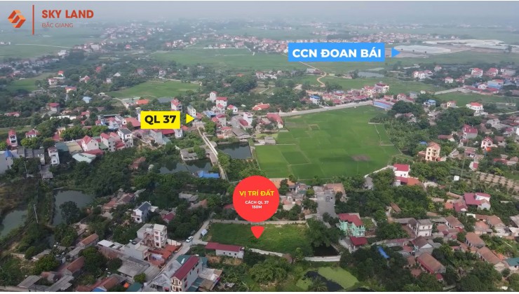 Cần bán gấp lô đất rộng phố Chàng - Hương Mai – Việt Yên - Bắc Giang