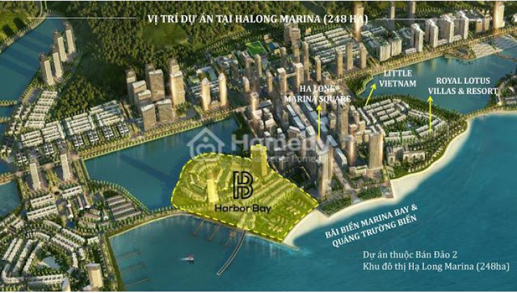 Bán căn liền kề Harbor Bay giá rẻ nhất dự án, hơn 9 tỷ