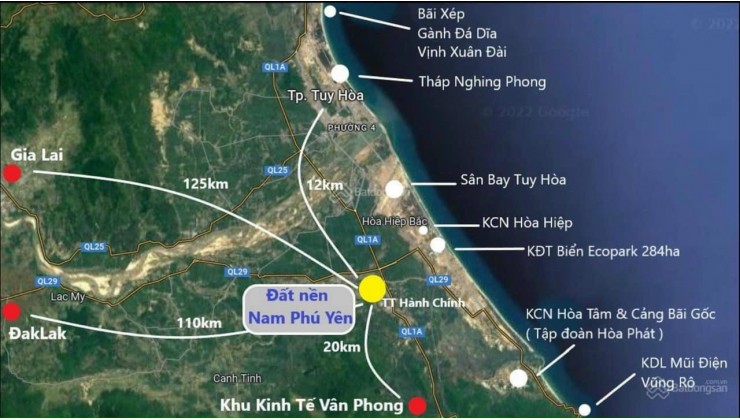 Cần Bán Đất Khu Kinh Tế Nam Phú Yên