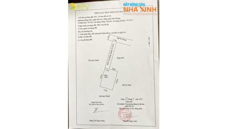 N514  BÁN 2 LÔ ĐẤT SIÊU RẺ Ở ĐẰNG HẢI HẢI AN LH 0399291974