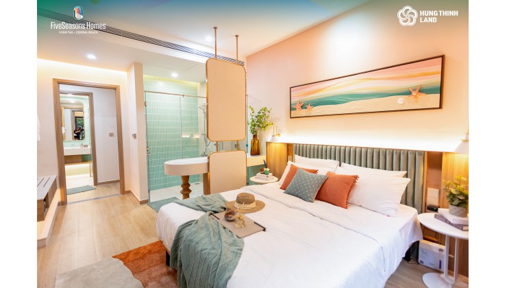 Duy Nhất 1 Suất Nội Bộ Căn Hộ Biển Vũng Tàu Chuẩn Resort 5 Sao - Giá 2,5 tỷ