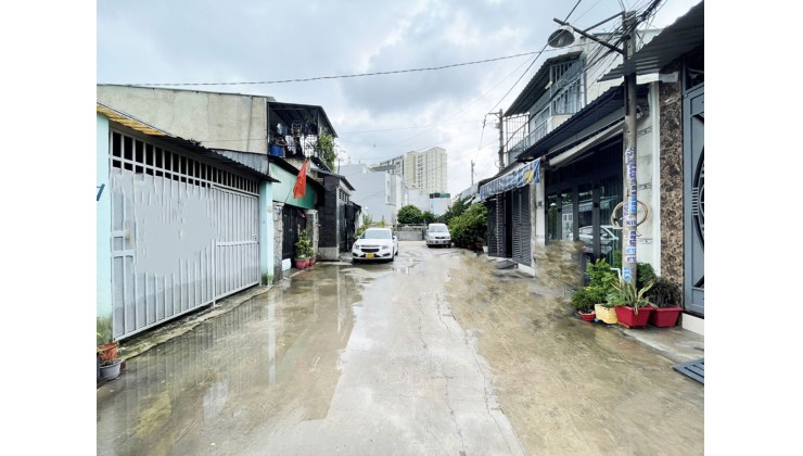 Q12.473. BÁN ĐẤT TẶNG NHÀ, DT.128M2, NGANG 7.5M, NGAY HIỆP THÀNH CITY Q12, GIÁ TỐT ĐẦU TƯ, NHỈNH 5.35 TỶ.