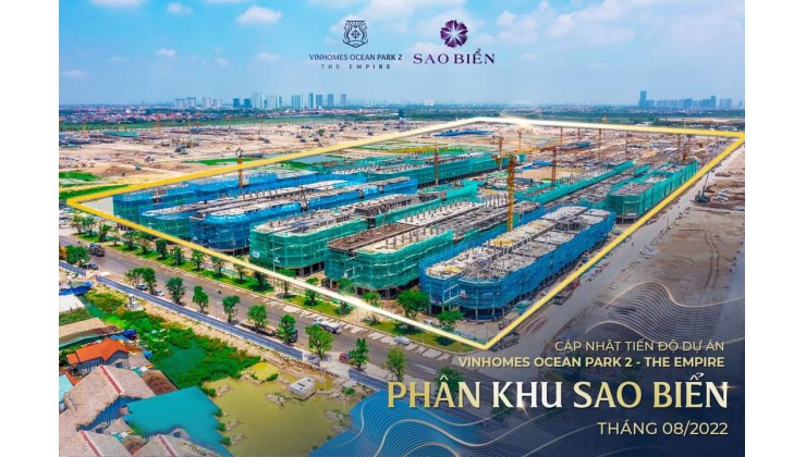 BÁN NHANH SHOPHOUES SAO BIỂN THE EMPIRE OCEAN PARK 2 HƯNG YÊN