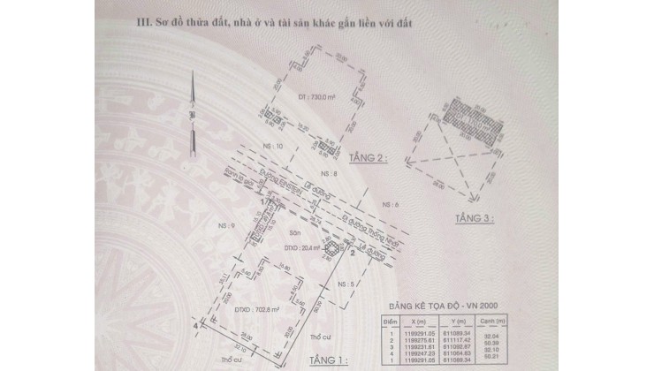 7 Đường Einstein, P.Bình Thọ, TP.Thủ Đức, 32x50m, 3 tầng