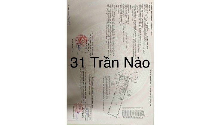 MT 31 Trần Não, P.Bình An, Q.2, 35x115m, 3580m2