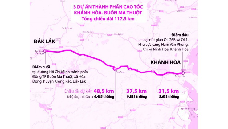 bán lô Pongdrang 2 mặt tiền (10x51), có sẵn 120m thổ cư. sổ sẵn bao sang tên công chứng