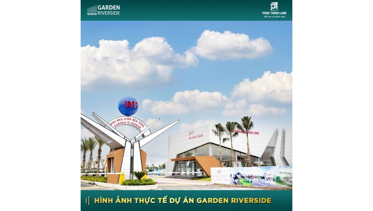 GARDEN RIVERSIDE - ĐẤT NỀN VEN SÔNG - SỔ HỒNG NHƯ Ý