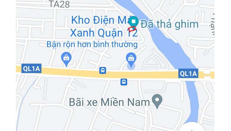 Cần Bán Gấp Lô Đất Mặt Tiền Gía Đầu Tư tại quận 12, TPHCM