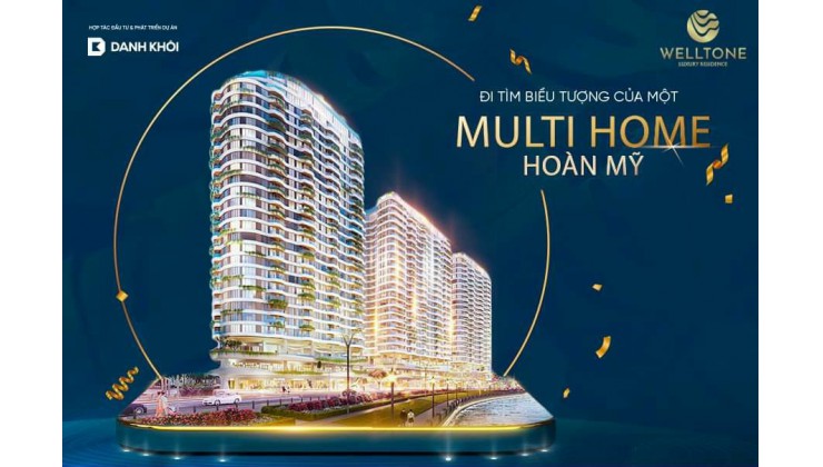 Welltone Luxury Residence , căn hộ cao cấp ven biển Nha Trang, sở hữu lâu dài, booking 50tr để được ưu tiên chọn căn đẹp nhất