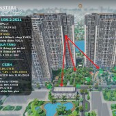 Cần bán căn hộ chung cư cao cấp  Masteri West Heights tại Vinhomes Smart City, view hồ, bể bơi, giá chỉ 3,029 tỷ