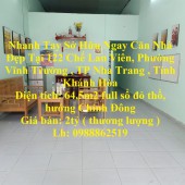 Nhanh Tay Sở Hữu Ngay Căn Nhà Đẹp Tại TP Nha Trang , Tỉnh Khánh Hòa