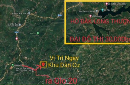 Mở bán 40 nền thổ cư giá đầu tư ngay trung tâm xã Lộc Đức . Hạ tầng hoàn thiện , sổ hồng sẵn bao sang tên .