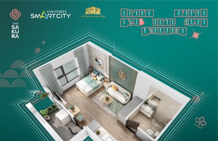 VÌ SAO KHÁCH HÀNG LỰA CHỌN CĂN STUDIO TẠI PHÂN KHU THE SAKURA- VINHOMES SMART CITY ???