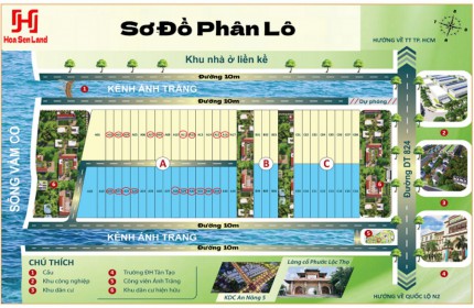 Bán đất nền dự án Phúc Thạnh River , Đức Hòa, Long An (chính chủ)