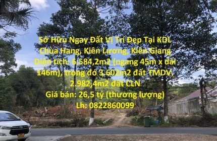 Sở Hữu Ngay Đất Vị Trí Đẹp Tại KDL Chùa Hang, Kiên Lương, Kiên Giang