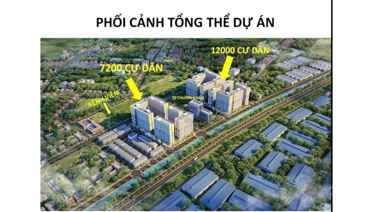 Nhà ở xã hội Evergreen, TT. Nếnh, Bắc Giang từ 300 triệu