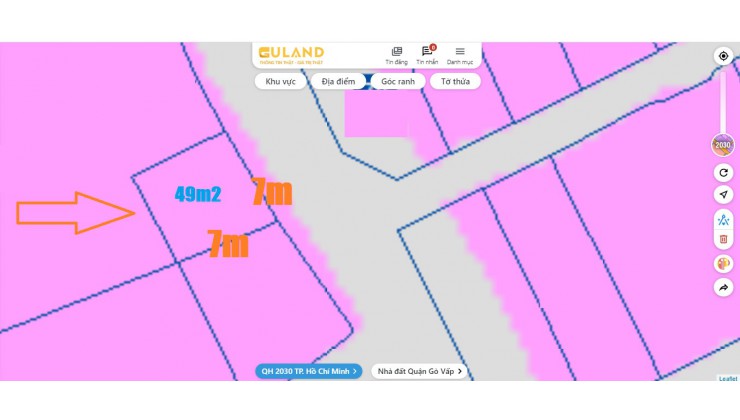 Nhà Bán Mặt tiền Siêu rẻ, Nguyễn Tuân, phường 3, Gò Vấp, 7x7m, 6.5 tỷ