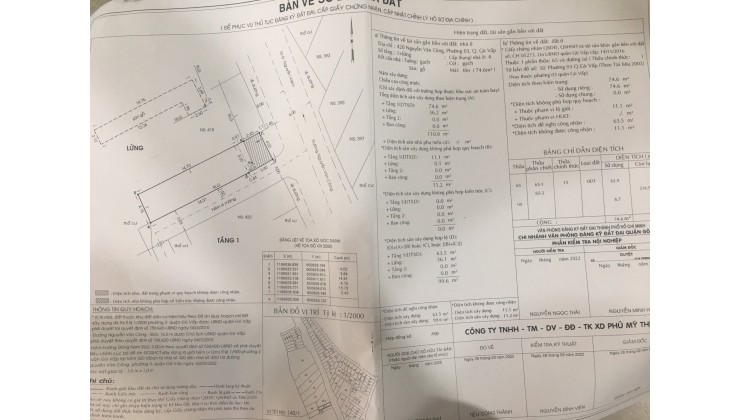 lô góc, số 420 đường Nguyễn Văn Công, phường 3, GV