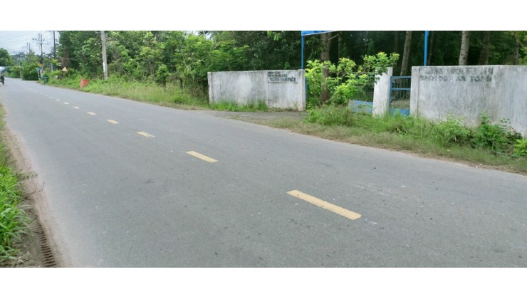 Mặt tiền đường Bến Súc xã An Phú, Củ Chi 1449m2 KT 29.6m x 51m. Giá 11,5tỷ