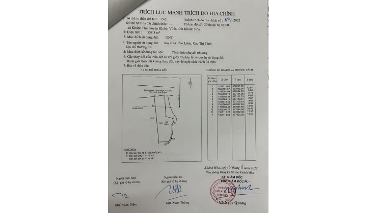 khánh phú mặt tiền HL 62